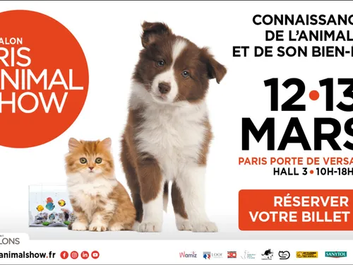 Le Paris Animal Show revient à Paris les 12 et 13 mars !